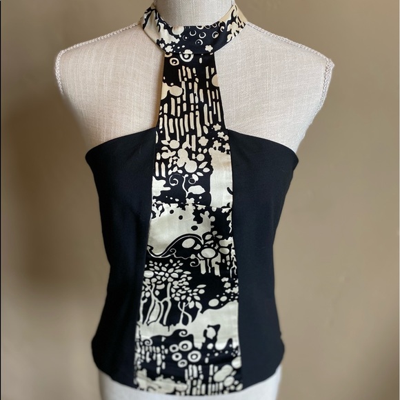 Eva Fortune silk Asian inspired top - Picture 1 of 8